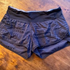 Lululemon Shorts Size 2